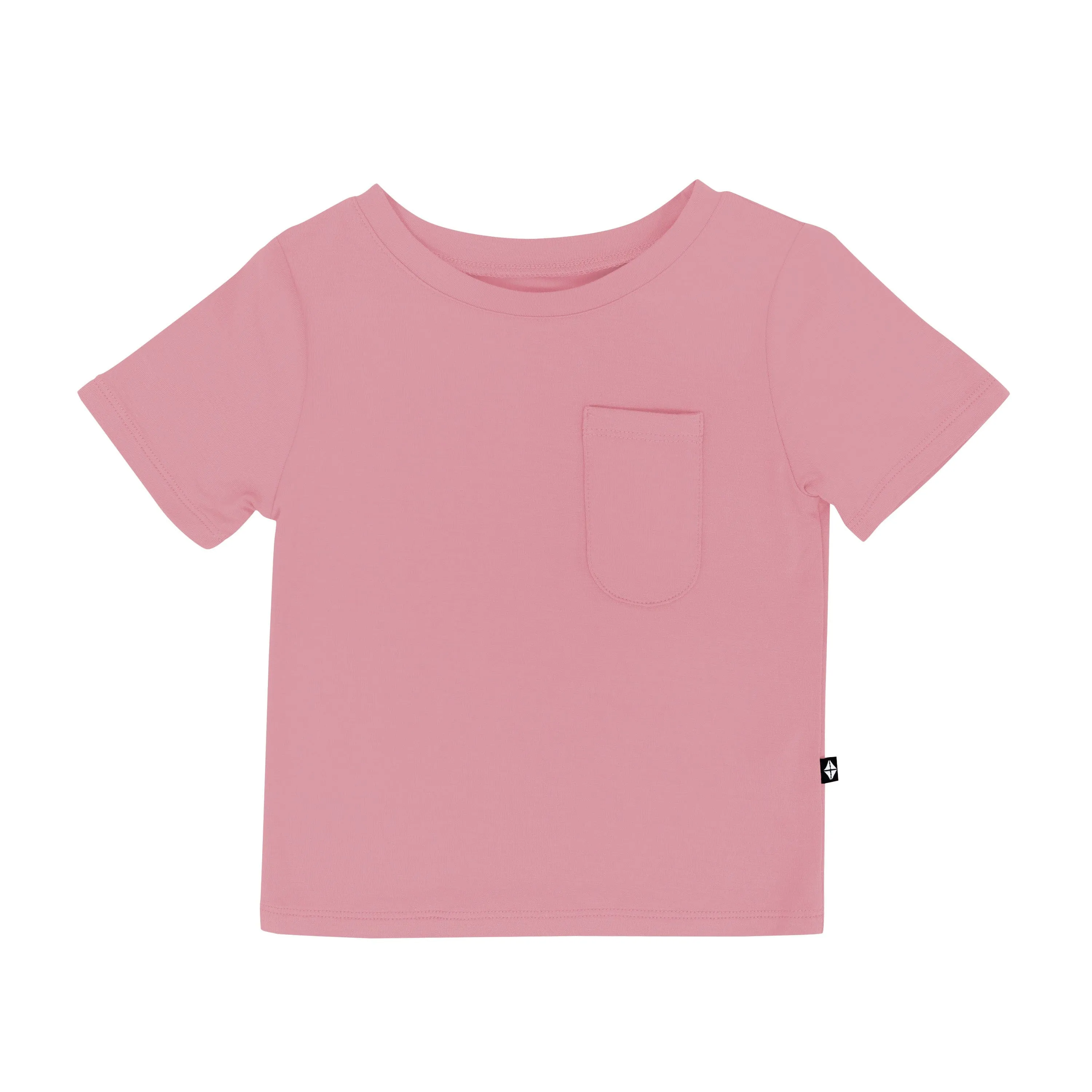 Toddler Crew Neck Tee in Apple Blossom