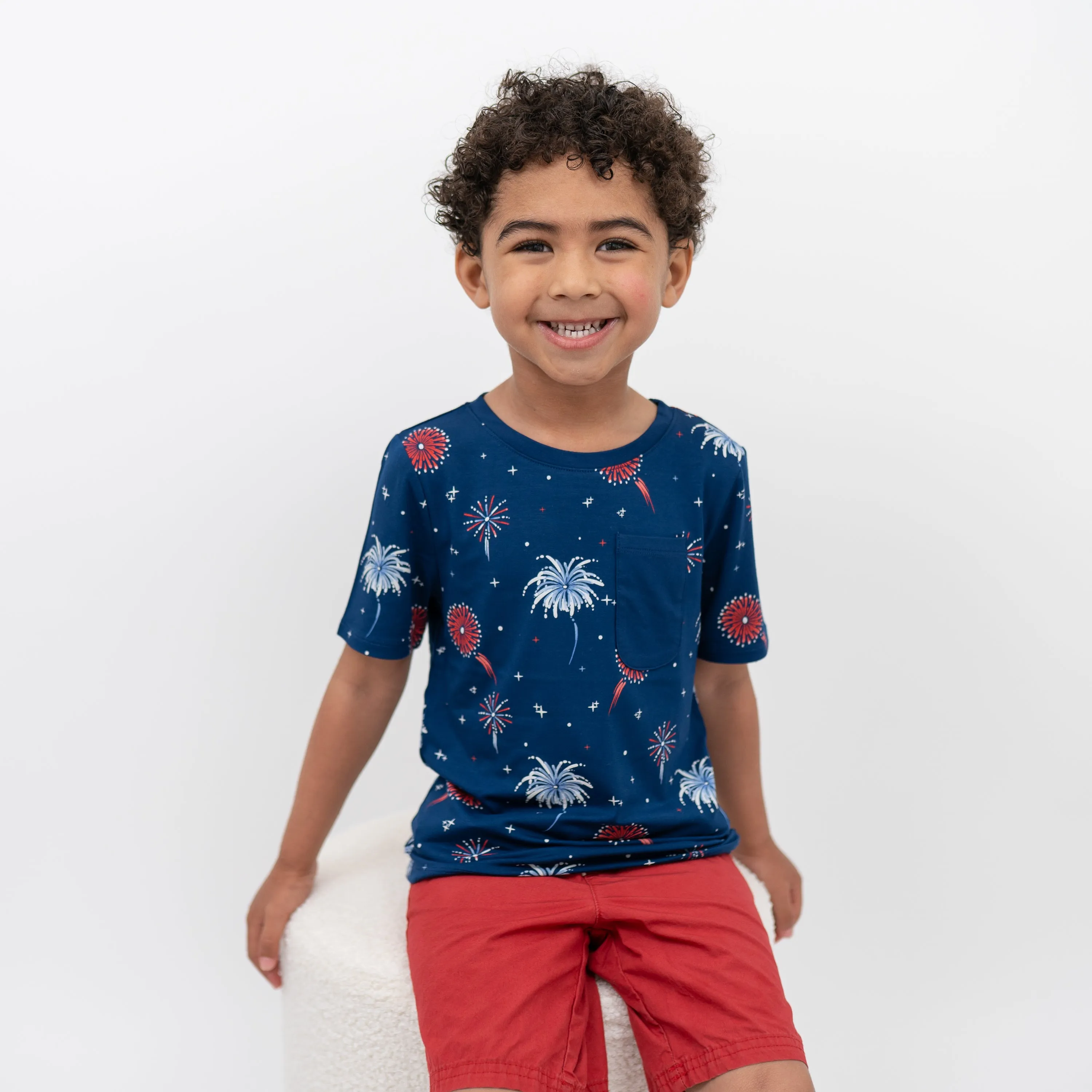 Toddler Crew Neck Tee in Celebration