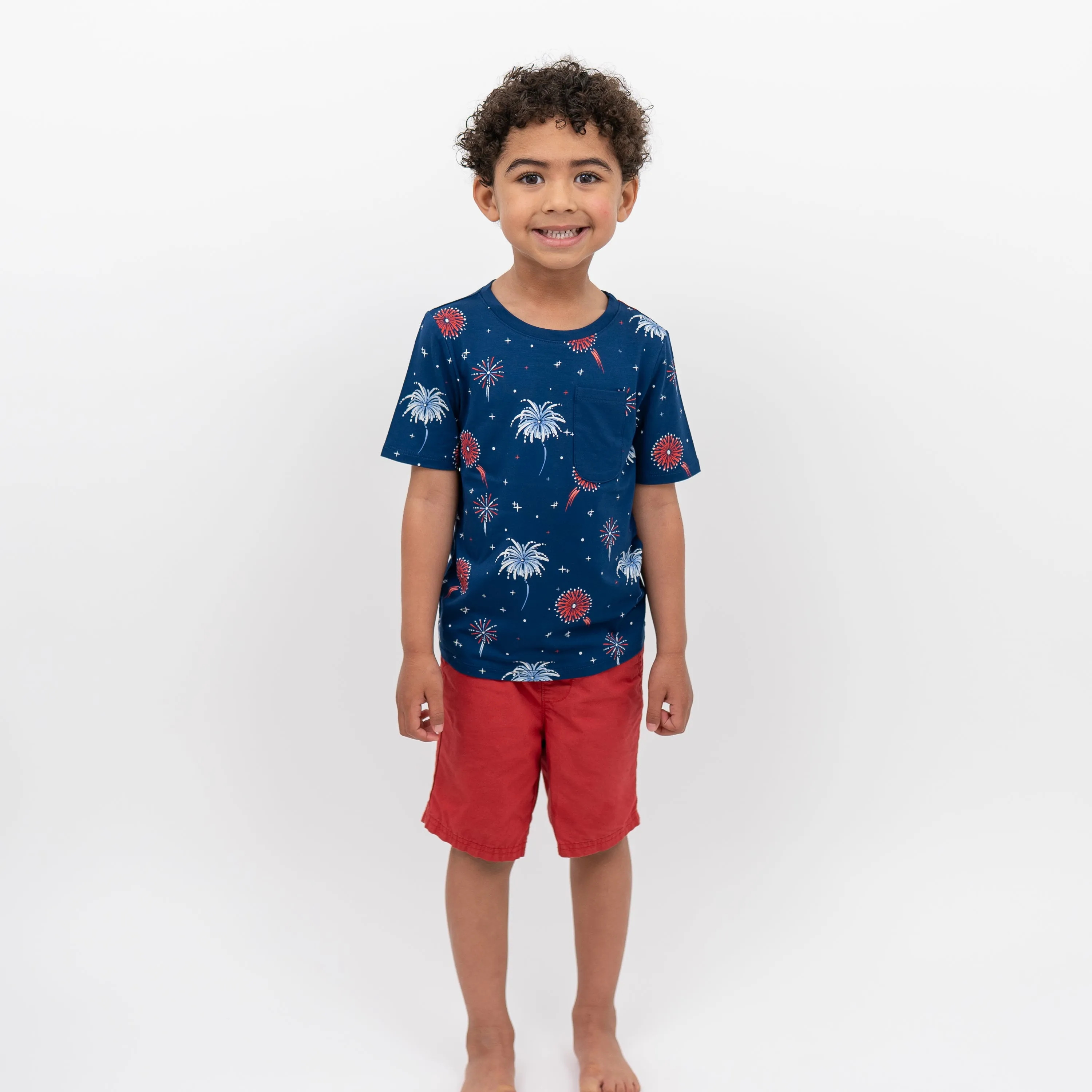 Toddler Crew Neck Tee in Celebration