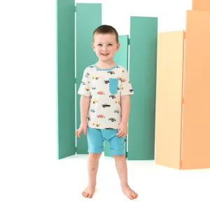 Toddler Crew Neck Tee in Vintage Truck
