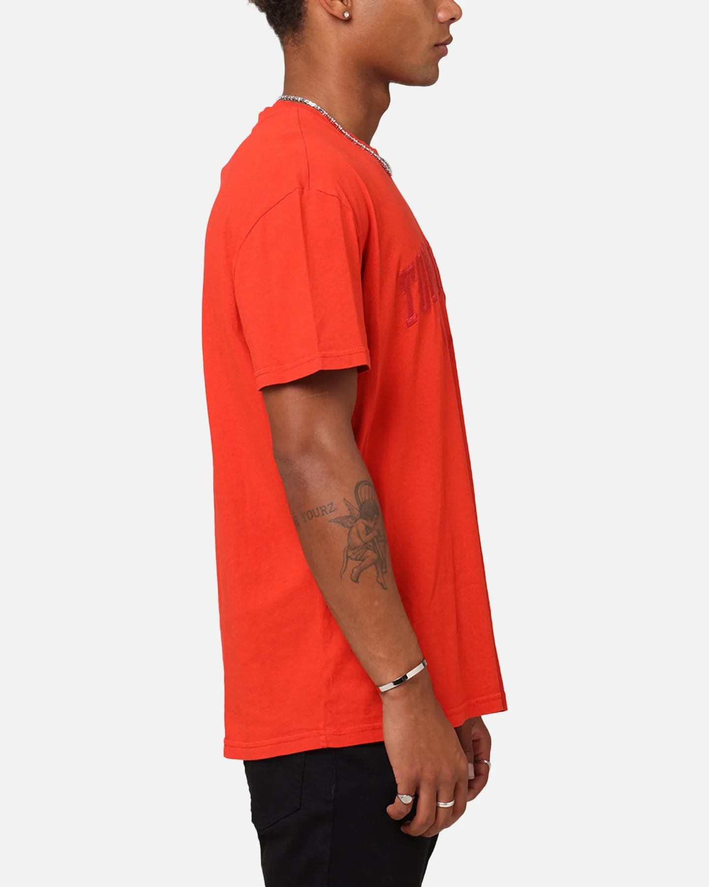 Tommy Jeans Regular Vintage Varsity T-Shirt Red Hot
