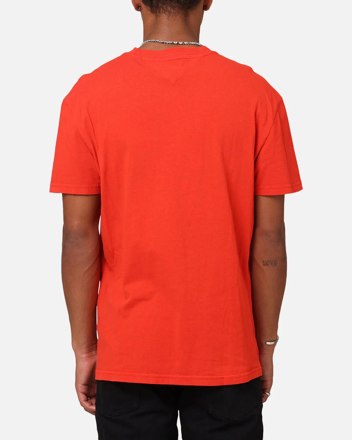Tommy Jeans Regular Vintage Varsity T-Shirt Red Hot