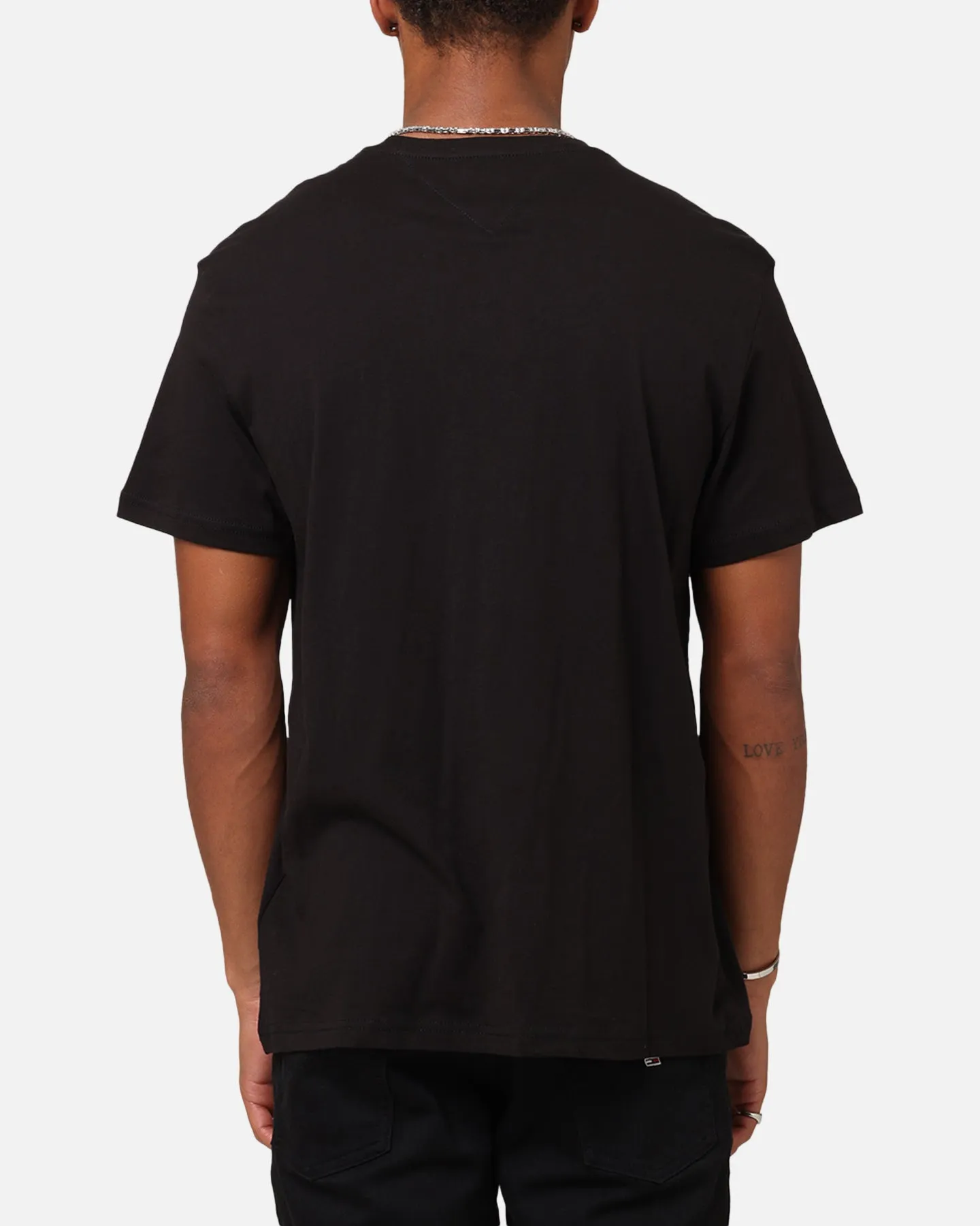 Tommy Jeans Slim Varsity Pop T-Shirt Black