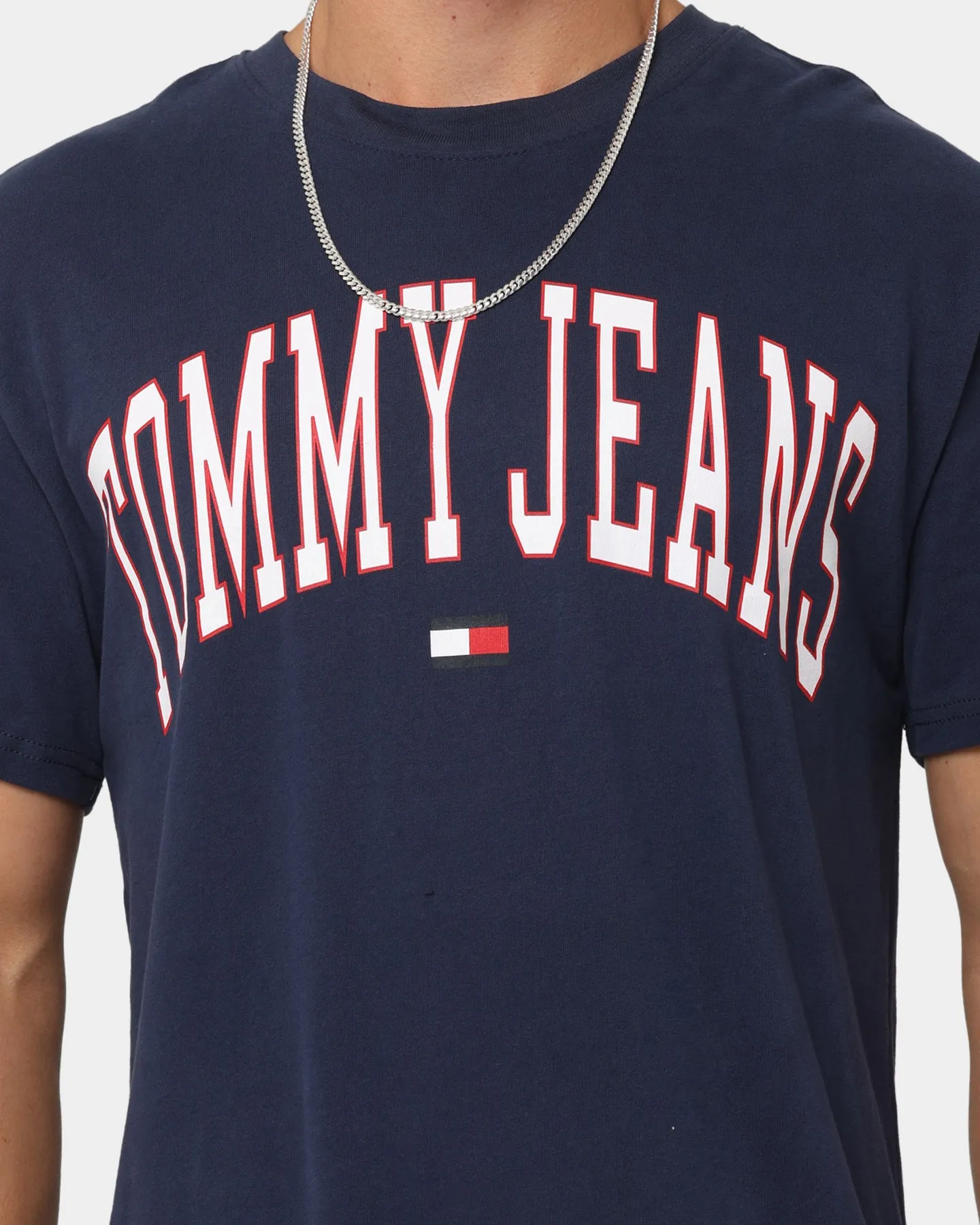 Tommy Jeans TJM Classic Collegiate T-Shirt Twilight Navy