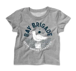 Tot Bay Brigade- Heather Grey