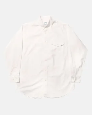 WHITE ZEPHYR OXFORD SHIRT