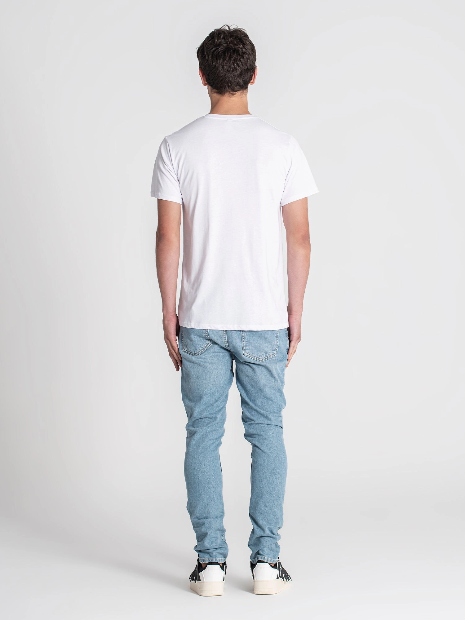 White Melting Bear Tee