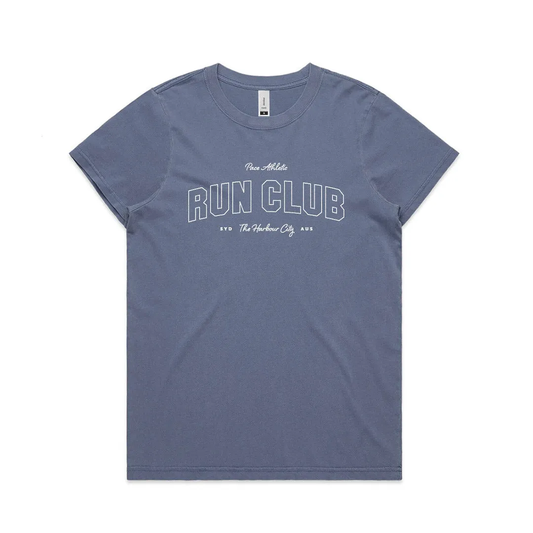 Womens Pace Athletic Run Club Tee