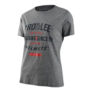 Womens Short Sleeve Roll Out Deep Heather