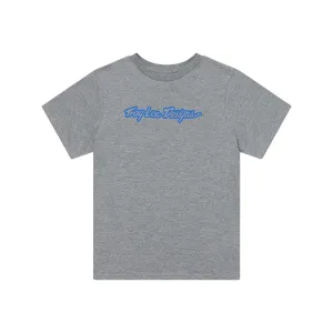 Womens Short Sleeve Tee Signature Gray Heather